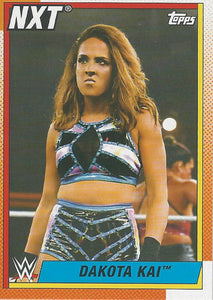 WWE Topps Heritage 2021 Trading Card Dakota Kai No.81