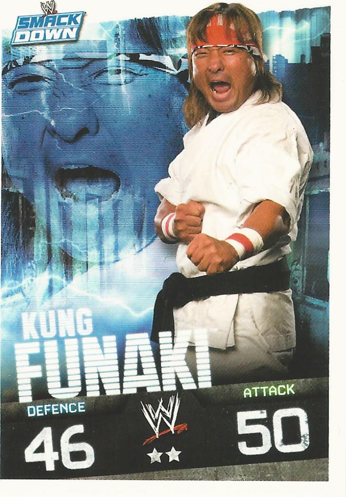 WWE Topps Slam Attax Evolution 2010 Trading Cards Funaki No.81