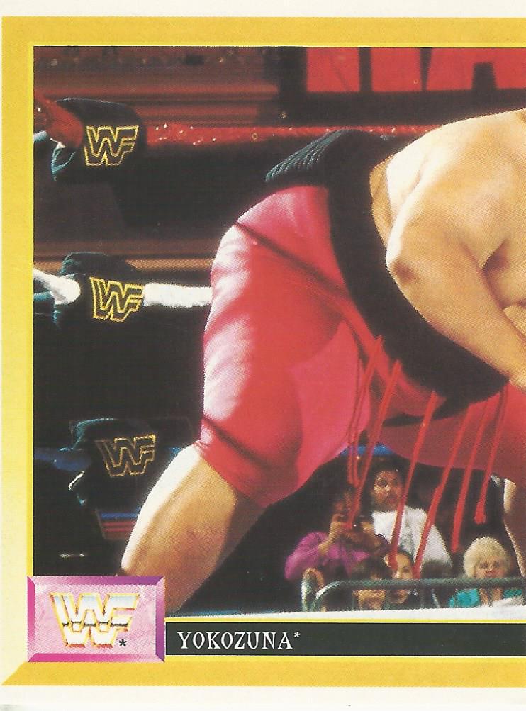 WWF Merlin Sticker Collection 1994 Yokozuna No.81