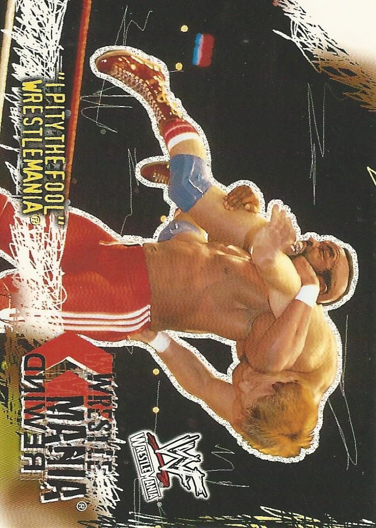 WWF Fleer Wrestlemania 2001 Trading Cards Mr T No.81
