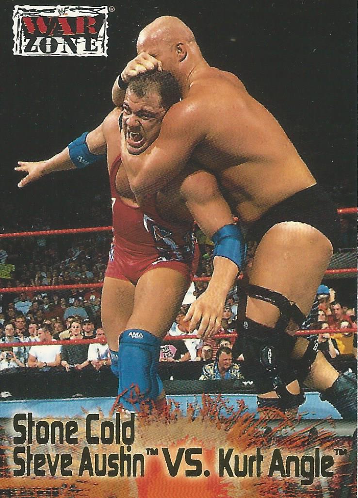 WWF Fleer Raw 2001 Trading Cards Stone Cold Steve Austin No.81