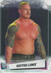 WWE Topps Chrome 2021 Trading Cards Dexter Lumis No.81