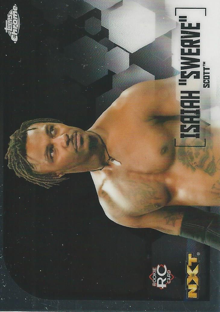 WWE Topps Chrome 2020 Trading Cards Isaiah 