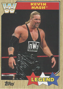WWE Topps Heritage 2017 Trading Card Kevin Nash No.81