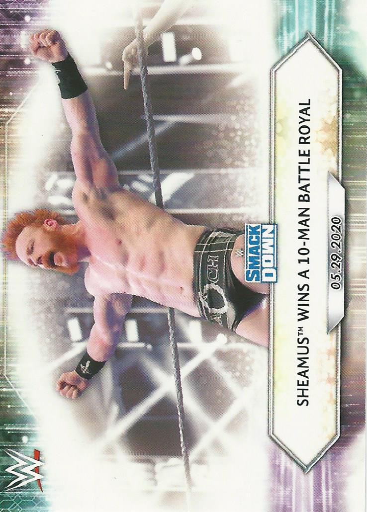 WWE Topps 2021 Trading Cards Sheamus No.81