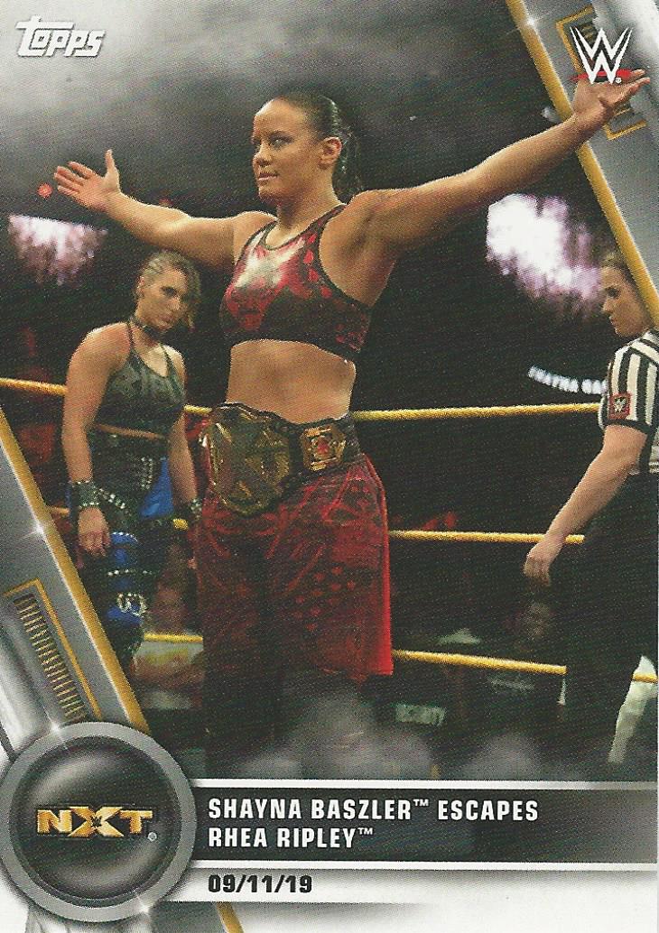 WWE Topps Women Division 2020 Trading Cards Shayna Baszler No.81