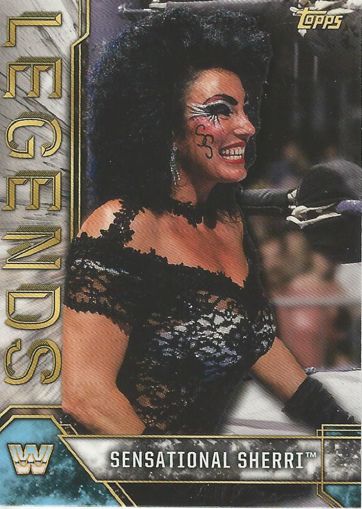 WWE Topps Legends 2017 Trading Card Sensational Sherri No.81