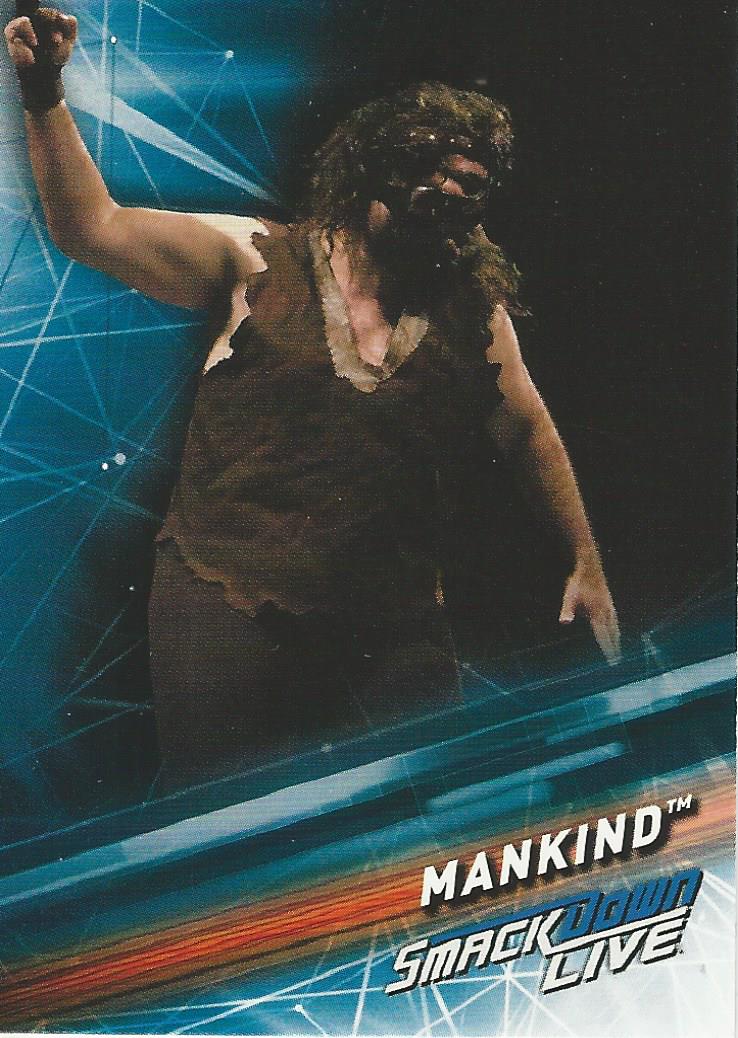 WWE Topps Smackdown 2019 Trading Cards Mankind No.81