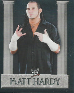 WWE Merlin Heros 2008 Stickers Matt Hardy Foil No.81