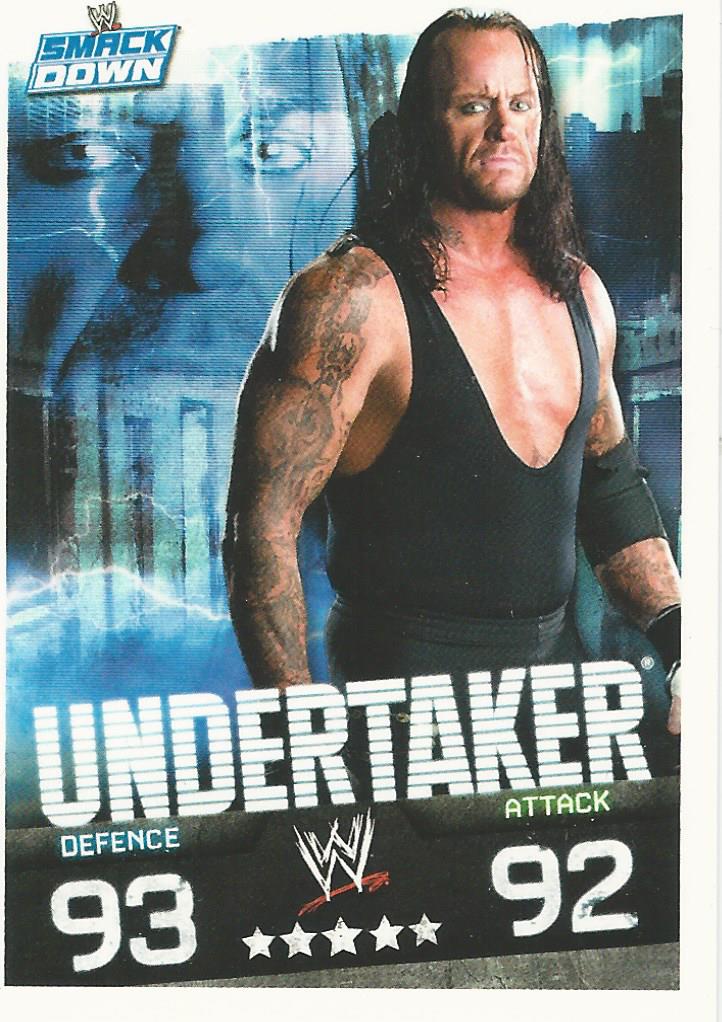 WWE Topps Slam Attax Evolution 2010 Trading Cards Undertaker No.82