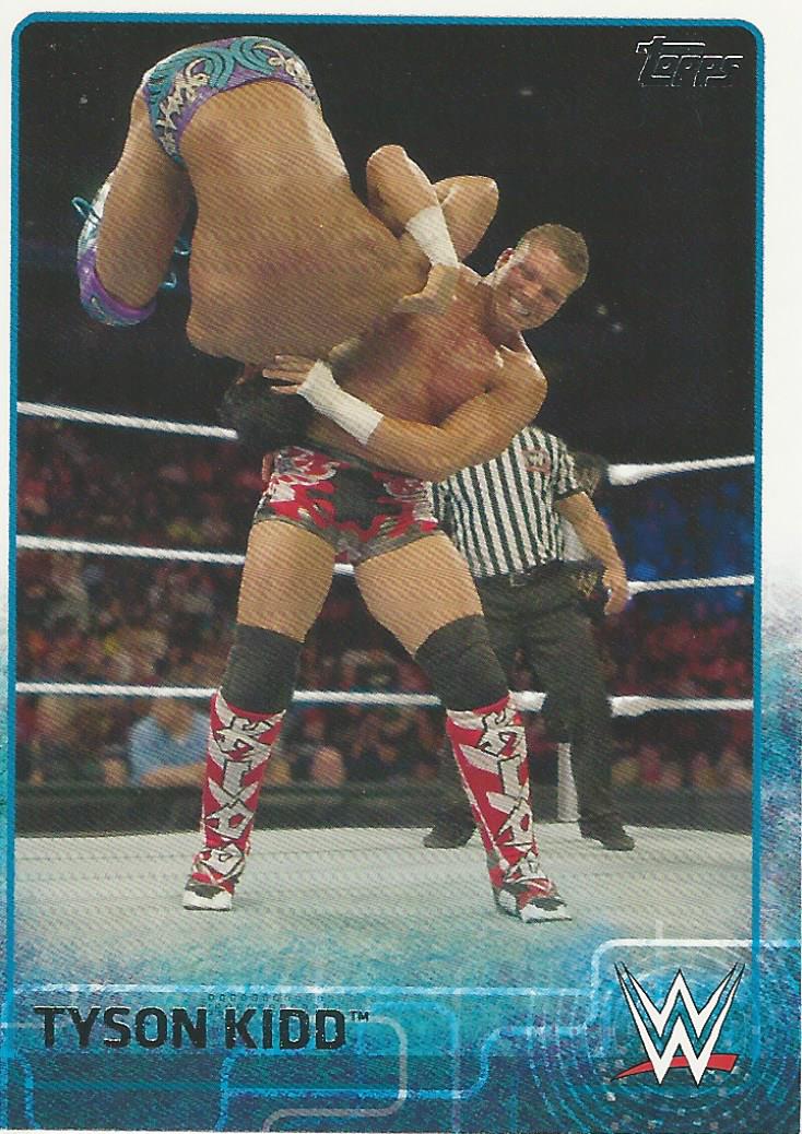 WWE Topps 2015 Trading Card Tyson Kidd No.82