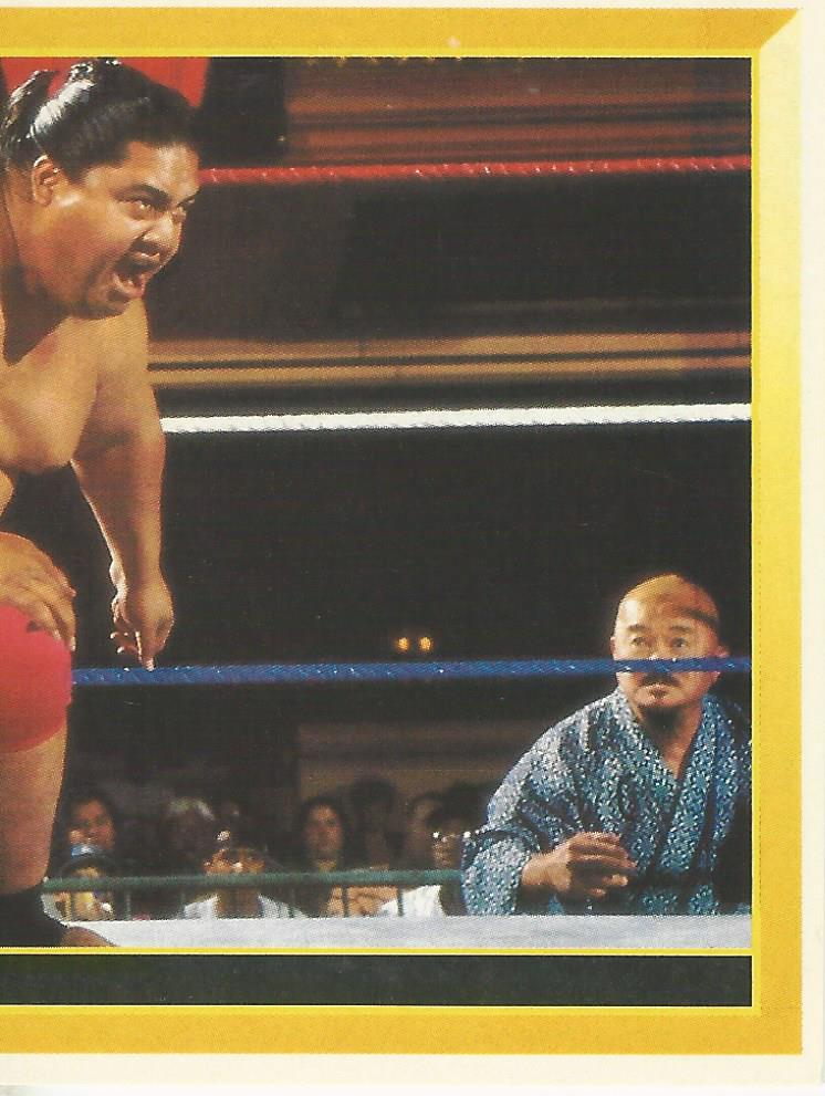 WWF Merlin Sticker Collection 1994 Yokozuna No.82