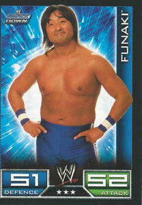 WWE Topps Slam Attax 2008 Trading Cards Funaki No.82