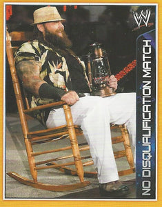 WWE Topps A-Z Sticker Collection 2014 Bray Wyatt No.82