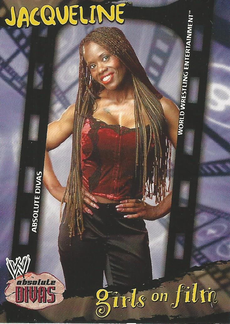 WWE Fleer Absolute Divas Trading Card 2002 Jacqueline No.82