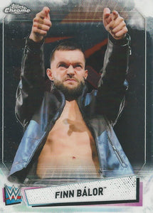 WWE Topps Chrome 2021 Trading Cards Finn Balor No.82