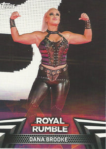 WWE Topps Women Division 2018 Trading Cards Dana Brooke RR-8