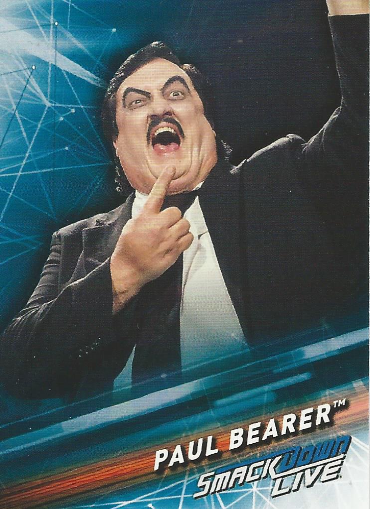 WWE Topps Smackdown 2019 Trading Cards Paul Bearer No.82