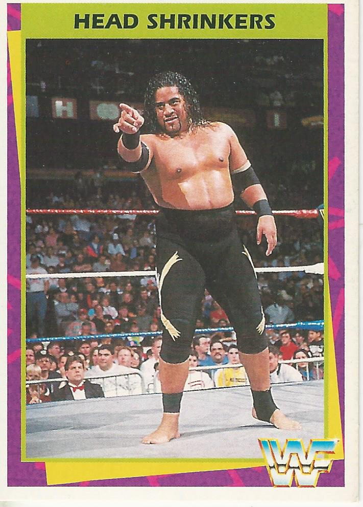 WWF Merlin Trading Card 1995 Fatu No.82