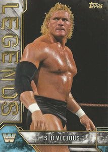 WWE Topps Legends 2017 Trading Card Sid Vicious No.82