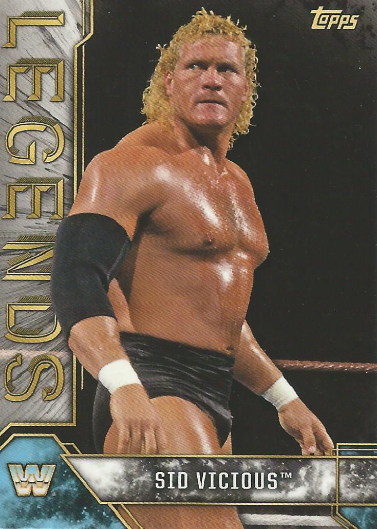 WWE Topps Legends 2017 Trading Card Sid Vicious No.82