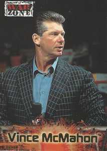 WWF Fleer Raw 2001 Trading Cards Vince McMahon No.82