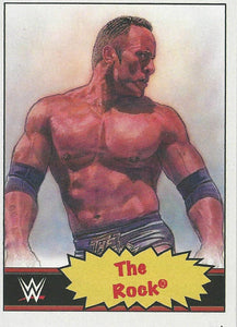 WWE Topps Living Set Trading Cards 2021 The Rock No.82