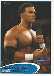 WWE Topps 2012 Trading Card Darren Young No.82
