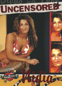 WWE Fleer Divas 2005 Trading Card Nidia DU 4 of 13