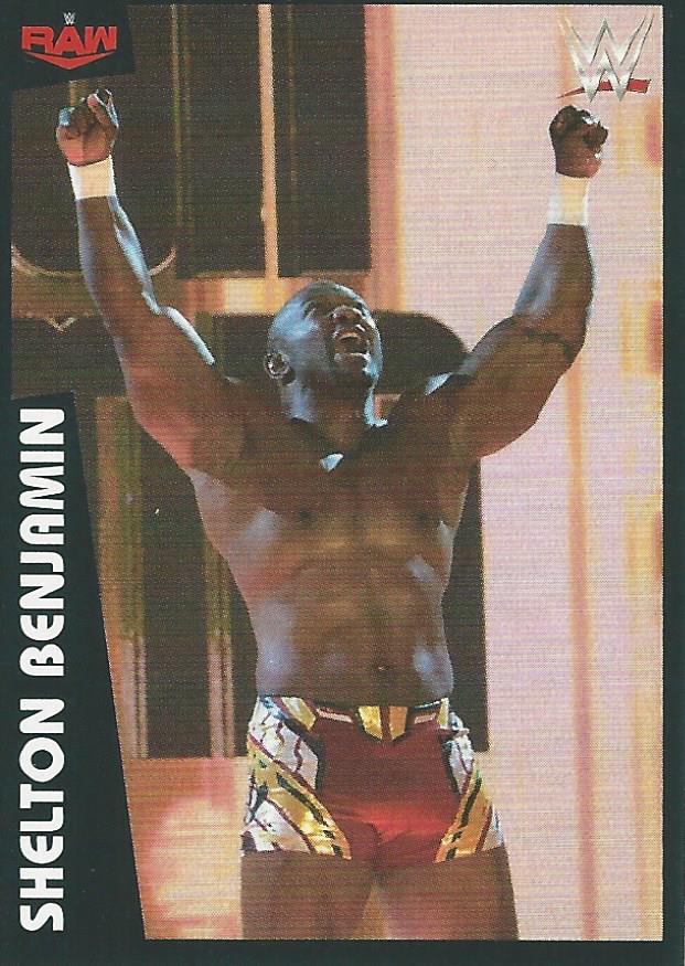 WWE Panini 2022 Sticker Collection Shelton Benjamin No.83