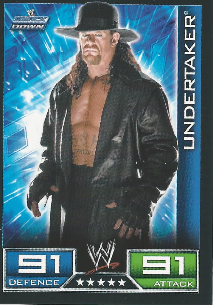 WWE Topps Slam Attax 2008 Trading Cards Undertaker No.83