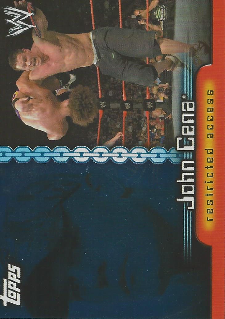 WWE Topps Insider 2006 Trading Card John Cena C1