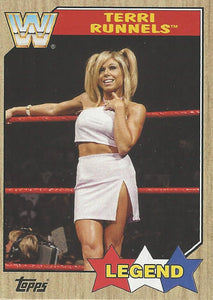 WWE Topps Heritage 2017 Trading Card Terri Runnels No.83