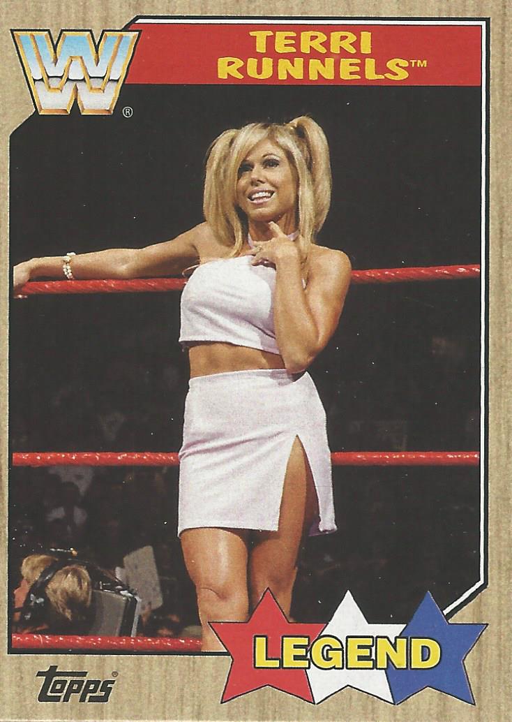 WWE Topps Heritage 2017 Trading Card Terri Runnels No.83