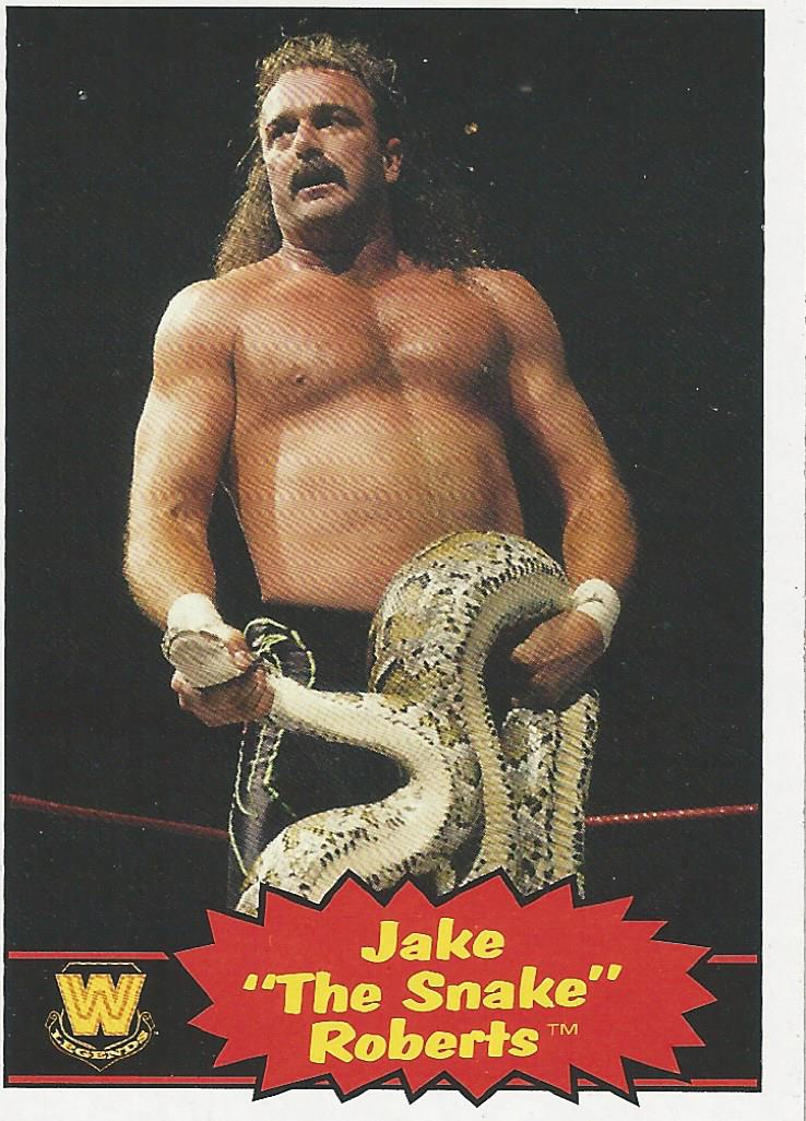 WWE Topps Heritage 2012 Trading Cards Jake the Snake Roberts No.83