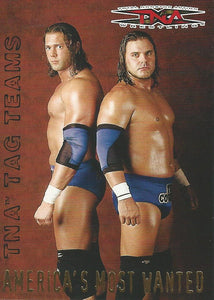 TNA Pacific Trading Cards 2004 Americas Most Wanted Tag Team No.8