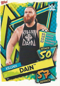 WWE Topps Slam Attax 2021 Trading Card Killian Dain No.83