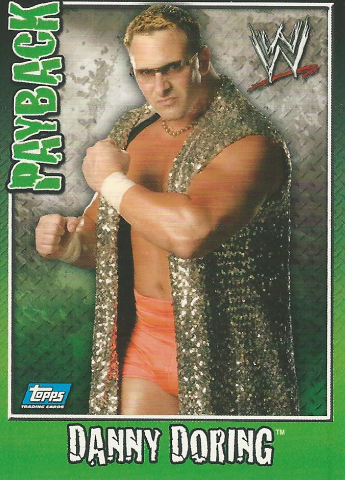 WWE Topps Payback 2006 Trading Card Danny Doring No.83
