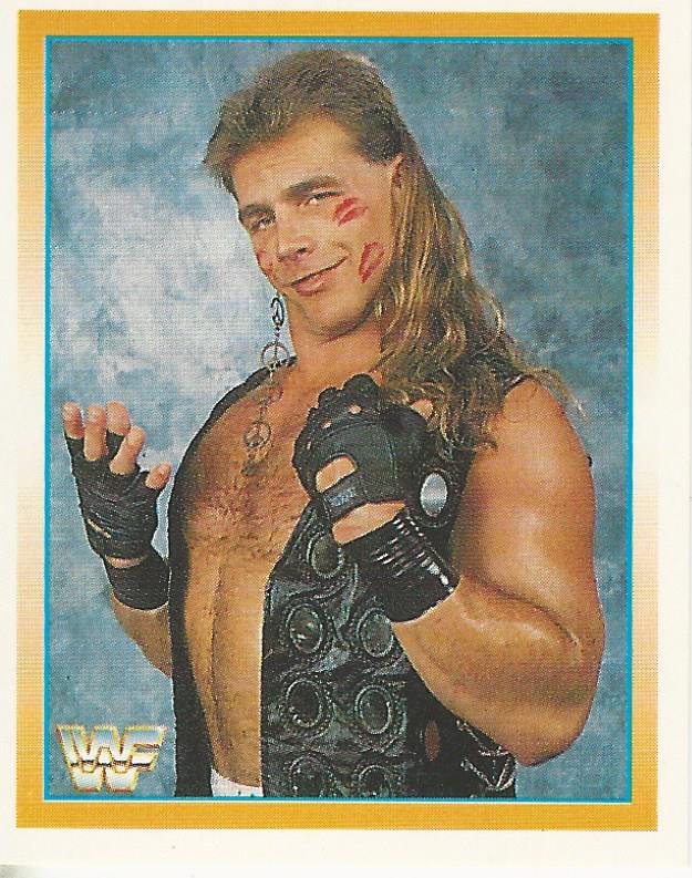 WWF Merlin Stickers 1995 Shawn Michaels No.83