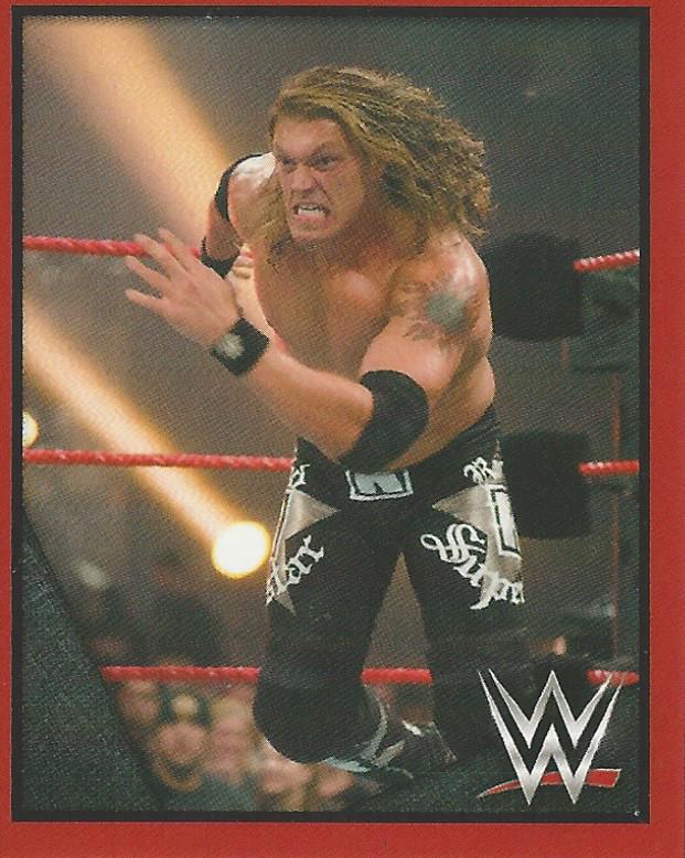 WWE Topps Then Now Forever 2016 Stickers Edge No.83