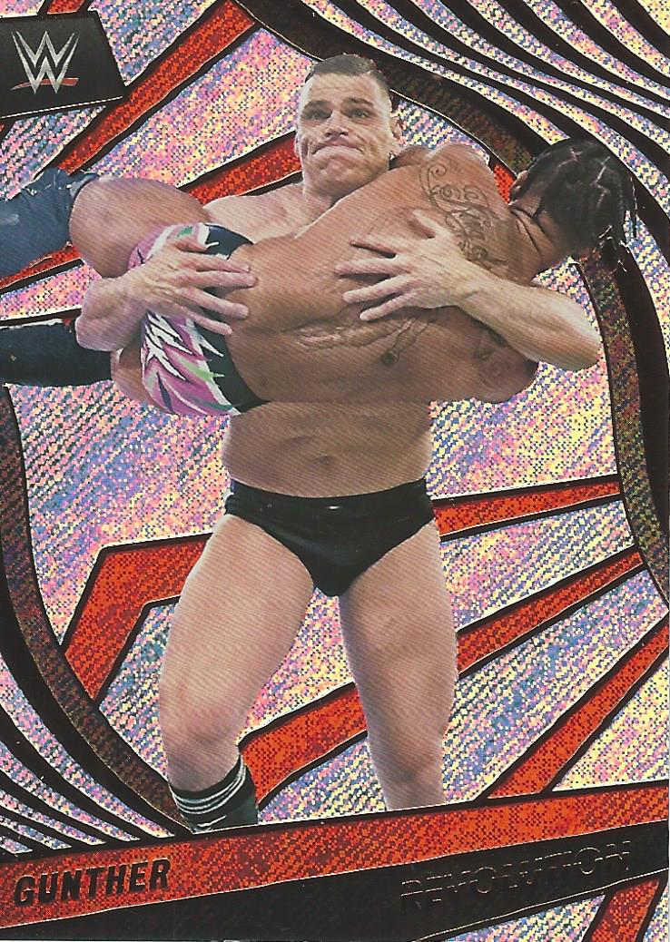 WWE Panini Revolution 2022 Trading Cards Gunther No.81