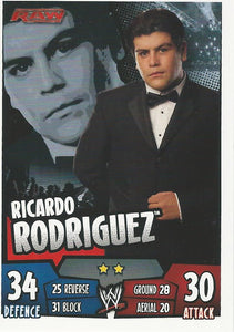 WWE Topps Slam Attax Rumble 2011 Trading Card Ricardo Rodriguez No.83