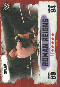 WWE Topps Slam Attax Takeover 2016 Trading Card Roman Reigns No.83