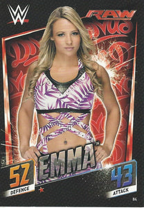 WWE Topps Slam Attax 2015 Then Now Forever Trading Card Emma No.84