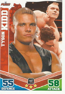 WWE Topps Slam Attax Mayhem 2010 Trading Card Tyson Kidd No.84