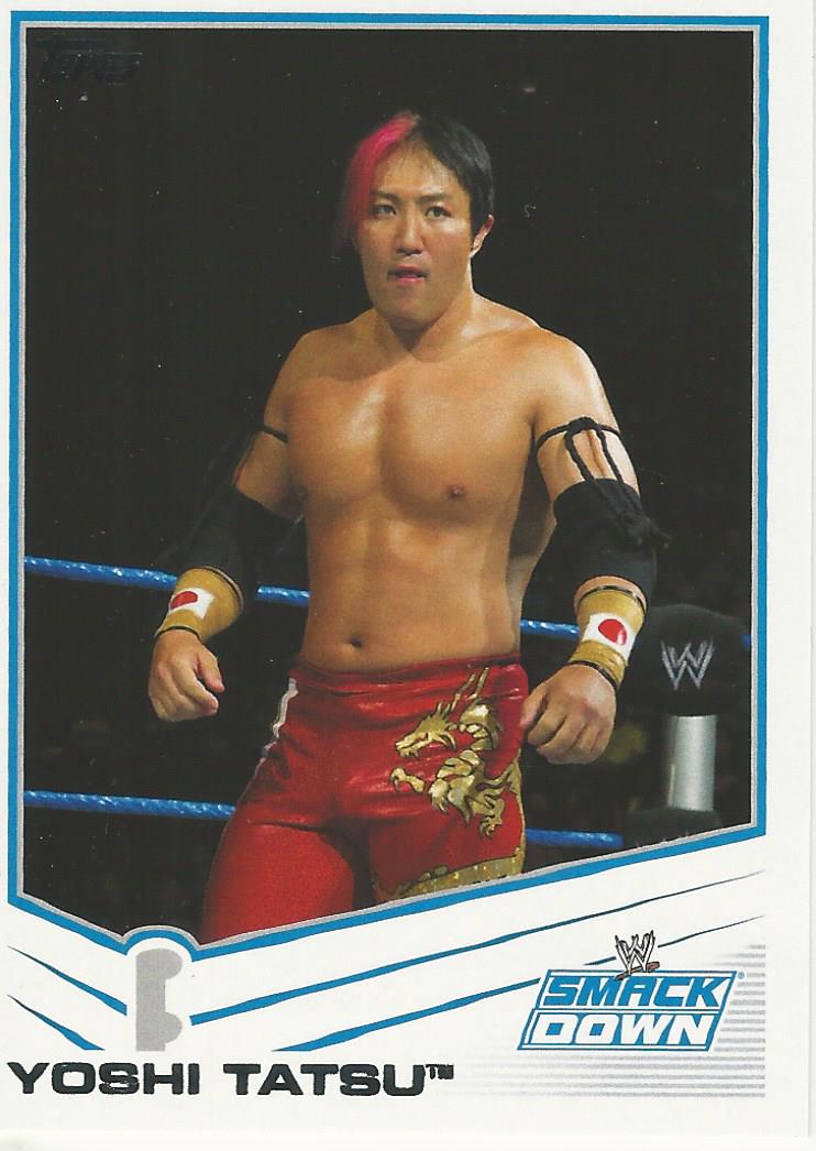 WWE Topps 2013 Trading Cards Yoshi Tatsu No.84