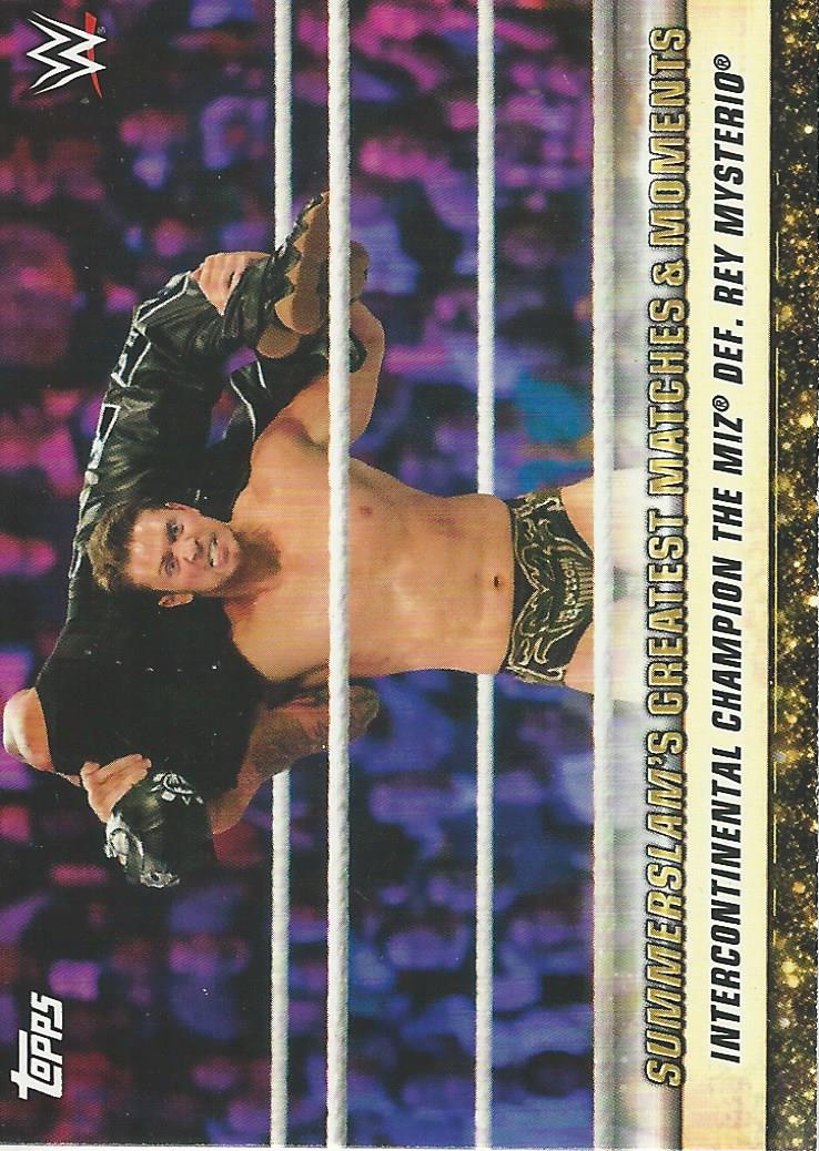 WWE Topps Summerslam 2019 Trading Cards The Miz GM-33