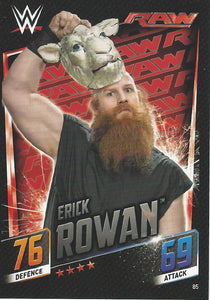 WWE Topps Slam Attax 2015 Then Now Forever Trading Card Erick Rowan No.85