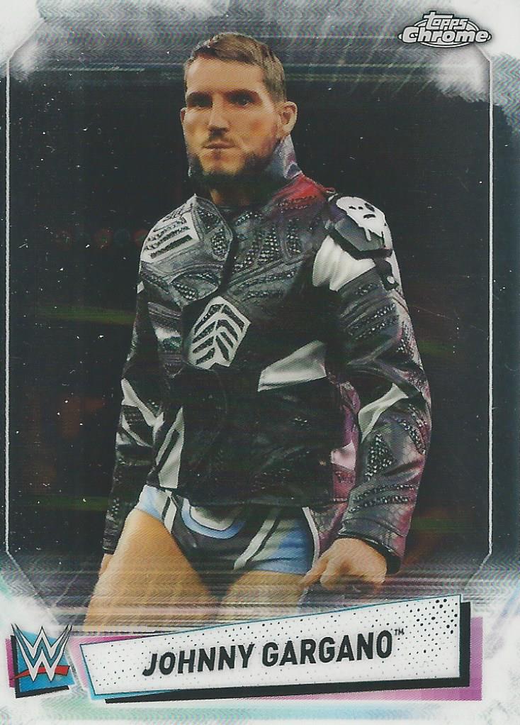 WWE Topps Chrome 2021 Trading Cards Johnny Gargano No.85