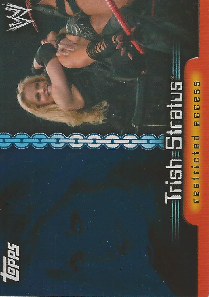 WWE Topps Insider 2006 Trading Card Trish Stratus C3